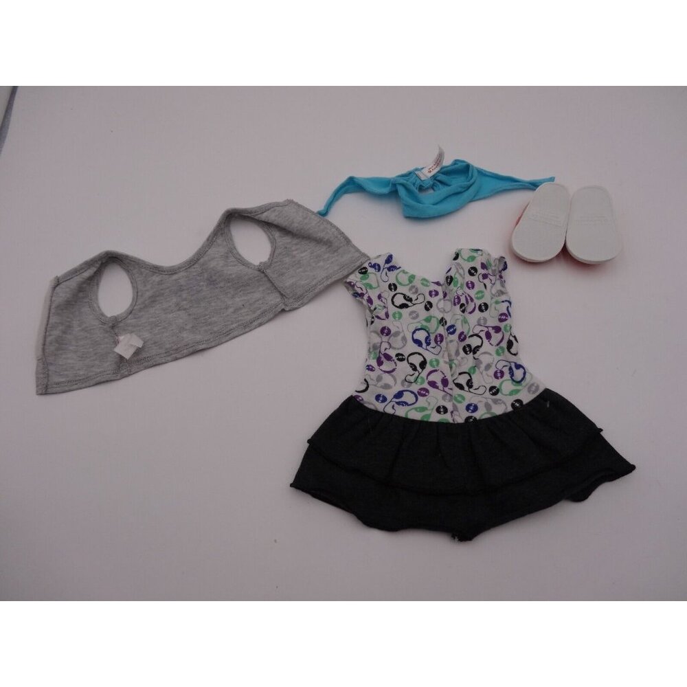 American Girl Z YANG Z's Sightseeing 18" Doll Outfit Dress Top Scarf Shoes - Picture 13 of 16